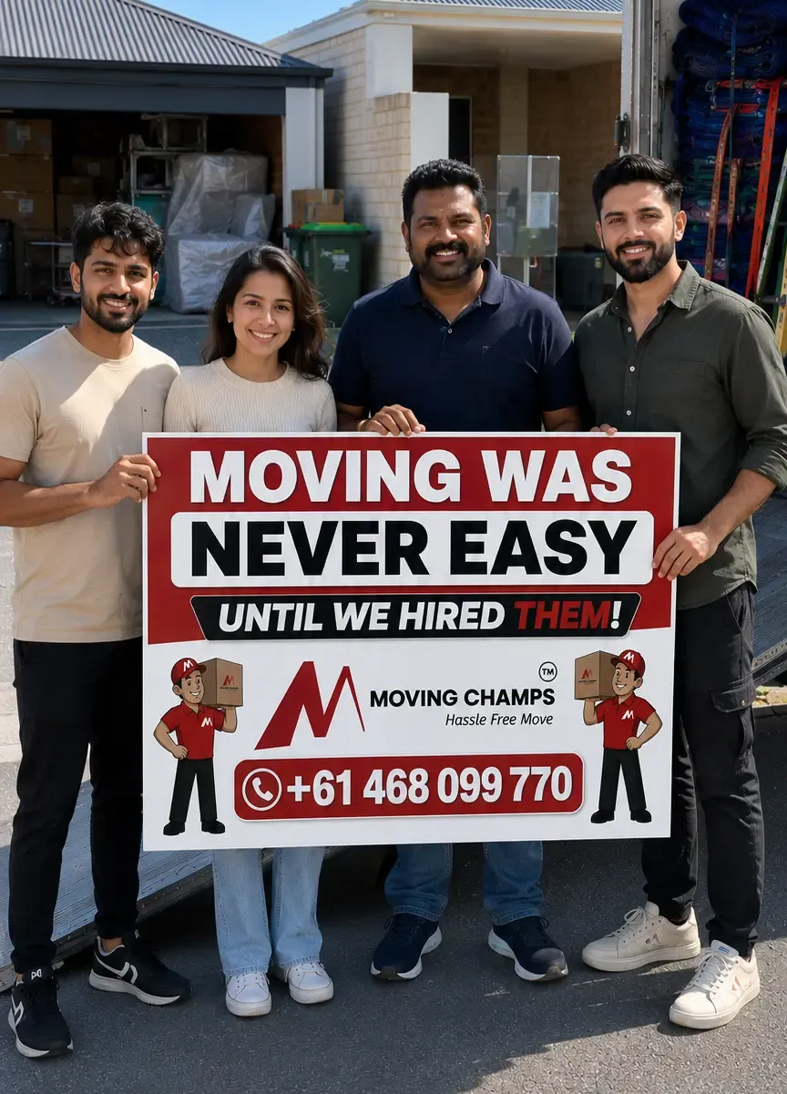 Welcome to Moving Champs Australia -Your Trusted Moving and Packing Partner